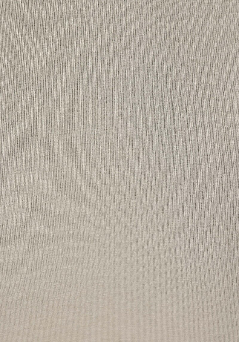 Oversize Fit Yuvarlak Yaka Düz Erkek Yeşil Kısa Kol Tişört