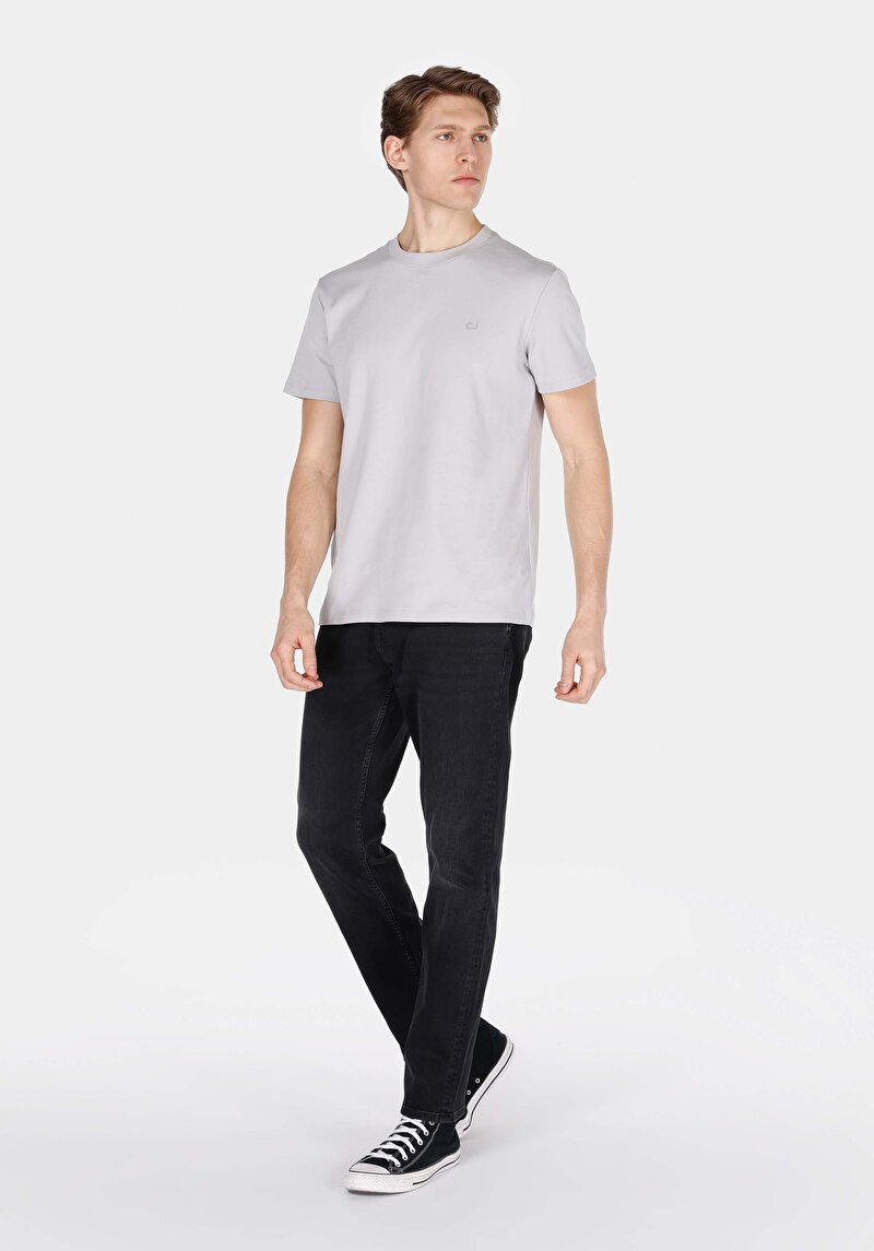 Regular Fit Erkek Siyah Jean Pantolon