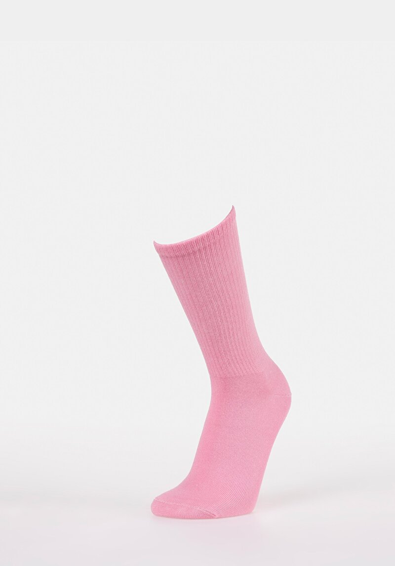 Kadın Pembe Çorap