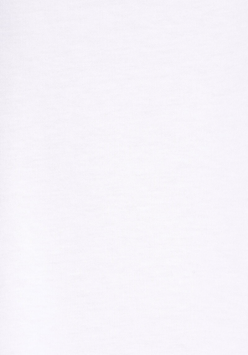 Regular Fit Yuvarlak Yaka Nakışlı Kadın Beyaz Kısa Kol Tişört