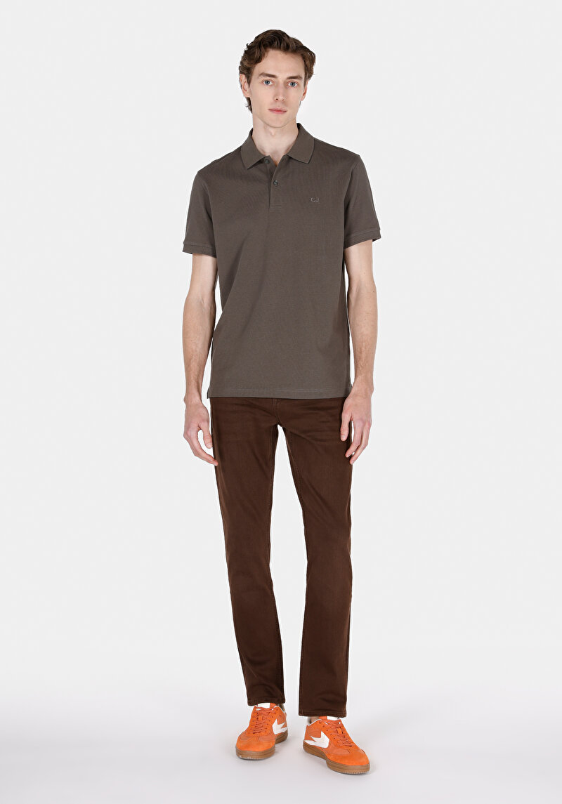 Straight Fit Düşük Bel Düz Paça Erkek Denim Jean Pantolon