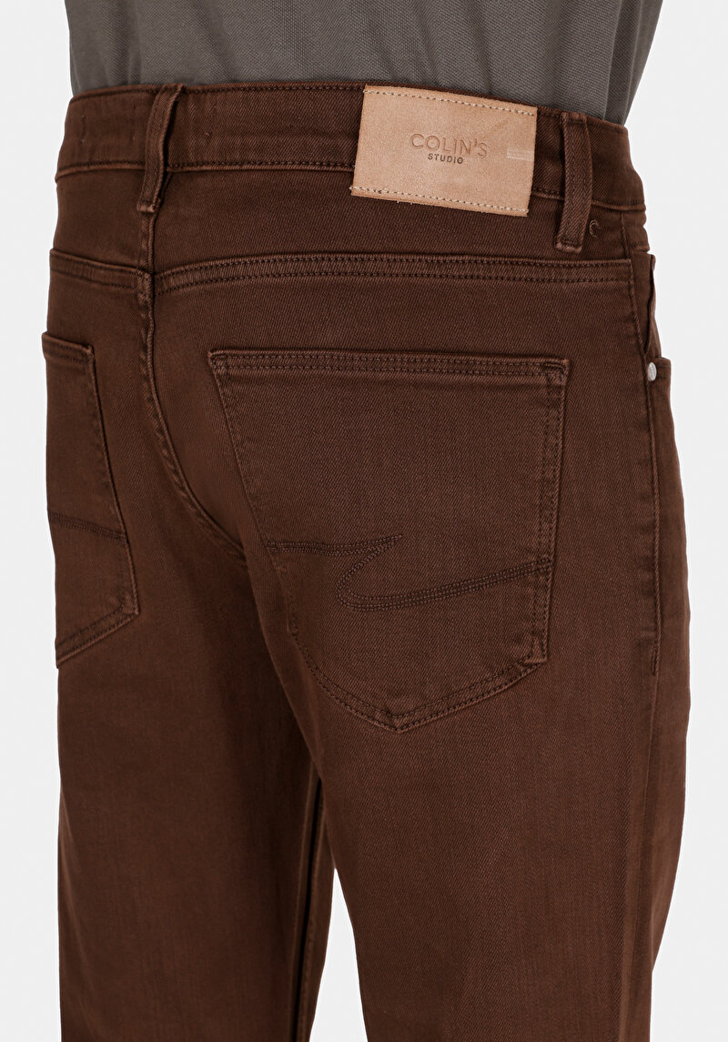 Straight Fit Düşük Bel Düz Paça Erkek Denim Jean Pantolon