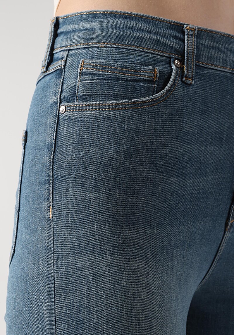 Skinny Fit   Kadın Denim Jean Pantolon
