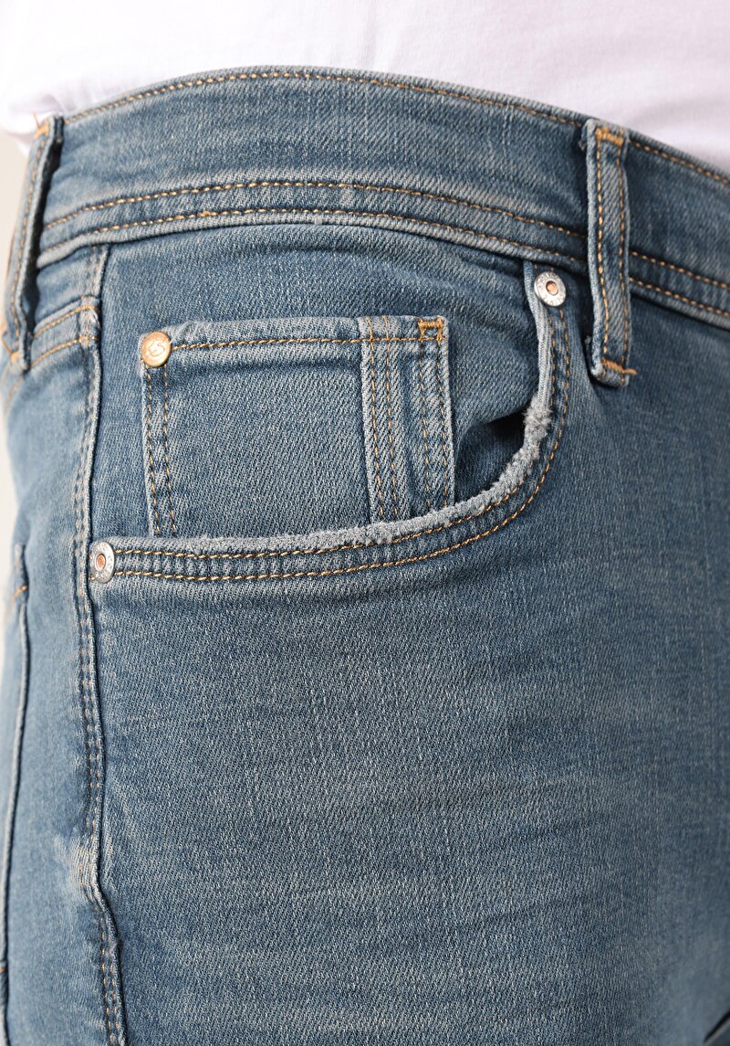 035 Ryan Skinny Fit Yüksel Bel Dar Paça Erkek Siyah Jean Pantolon Cl1062297