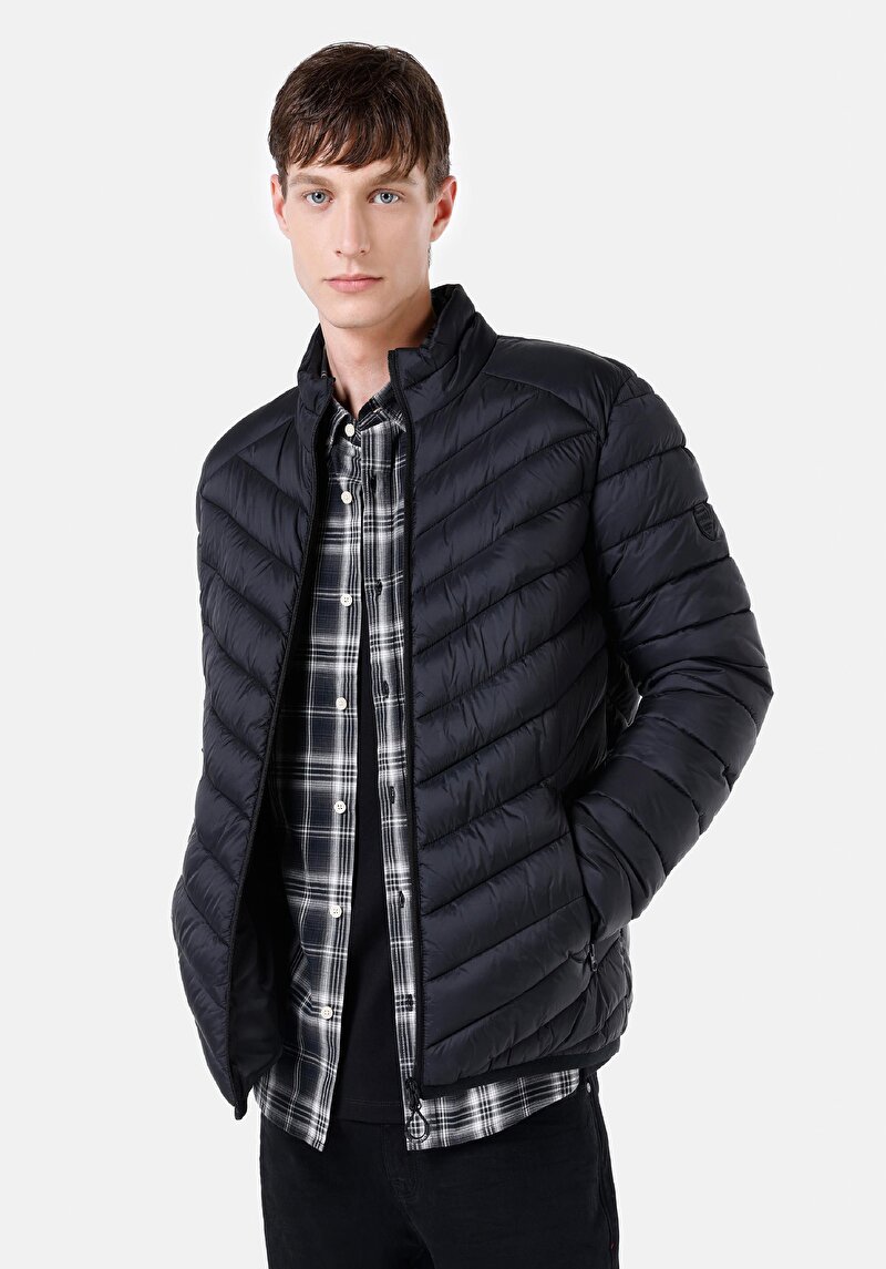 Slim Fit     Erkek Siyah Mont Cl1062510