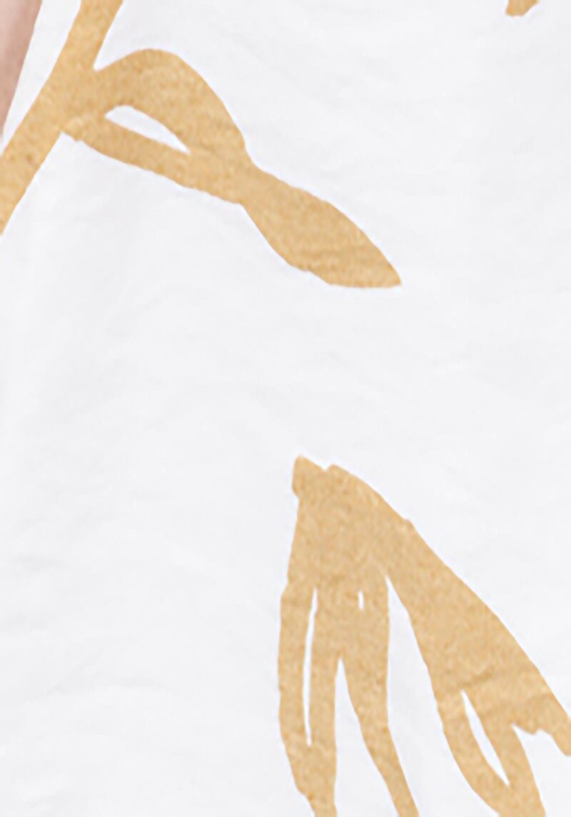 Regular Fit Kadın Ekru Çicek Baskılı Elbise