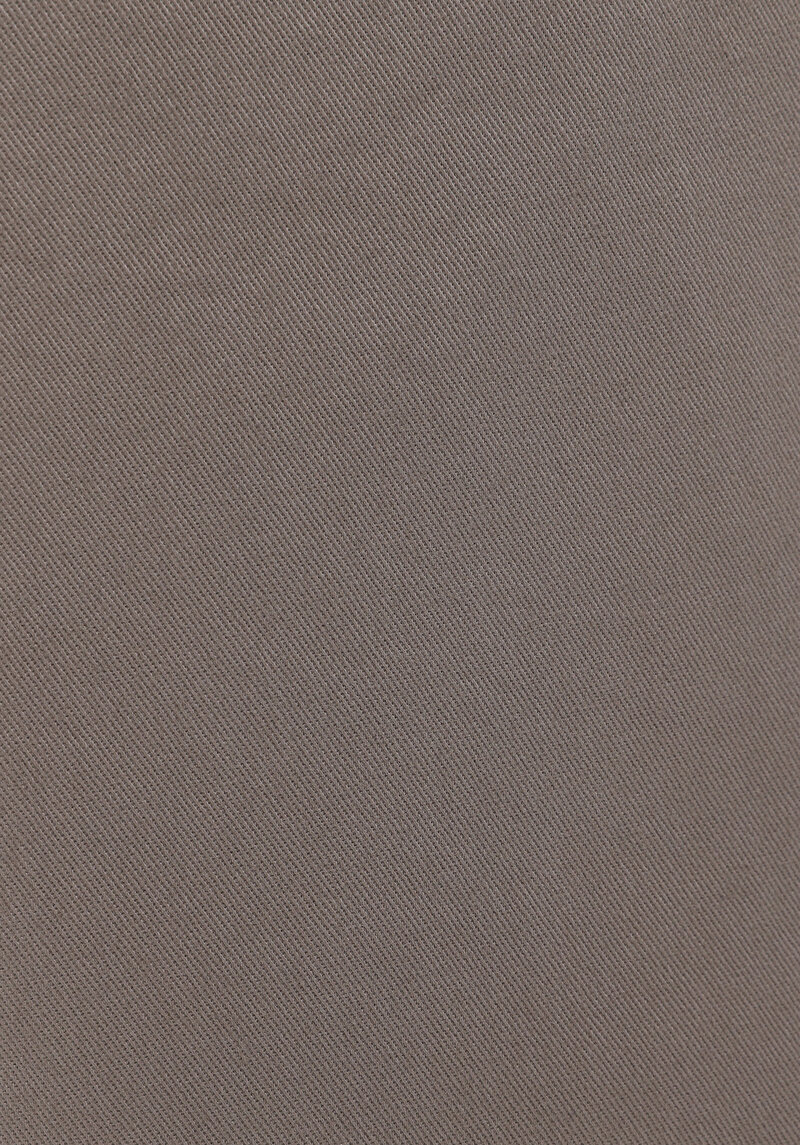 Slim Fit Orta Bel Düz Paça Erkek Bej  Pantolon