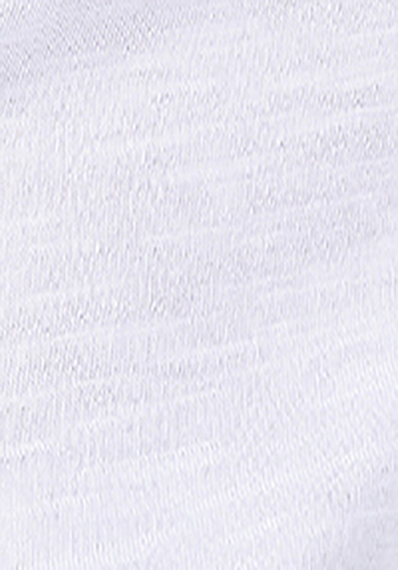 Regular Fit V Yaka Düz Kadın Beyaz Kısa Kol Tişört