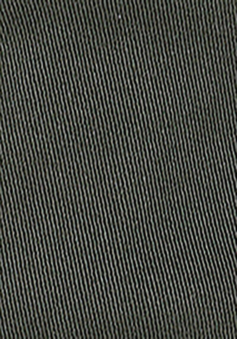 Slim Fit Orta Bel Düz Paça Erkek Yeşil Düğmeli Pantolon