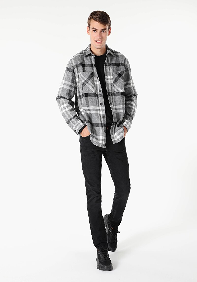 Straight Fit Düşük Bel Düz Paça Erkek Denim Jean Pantolon