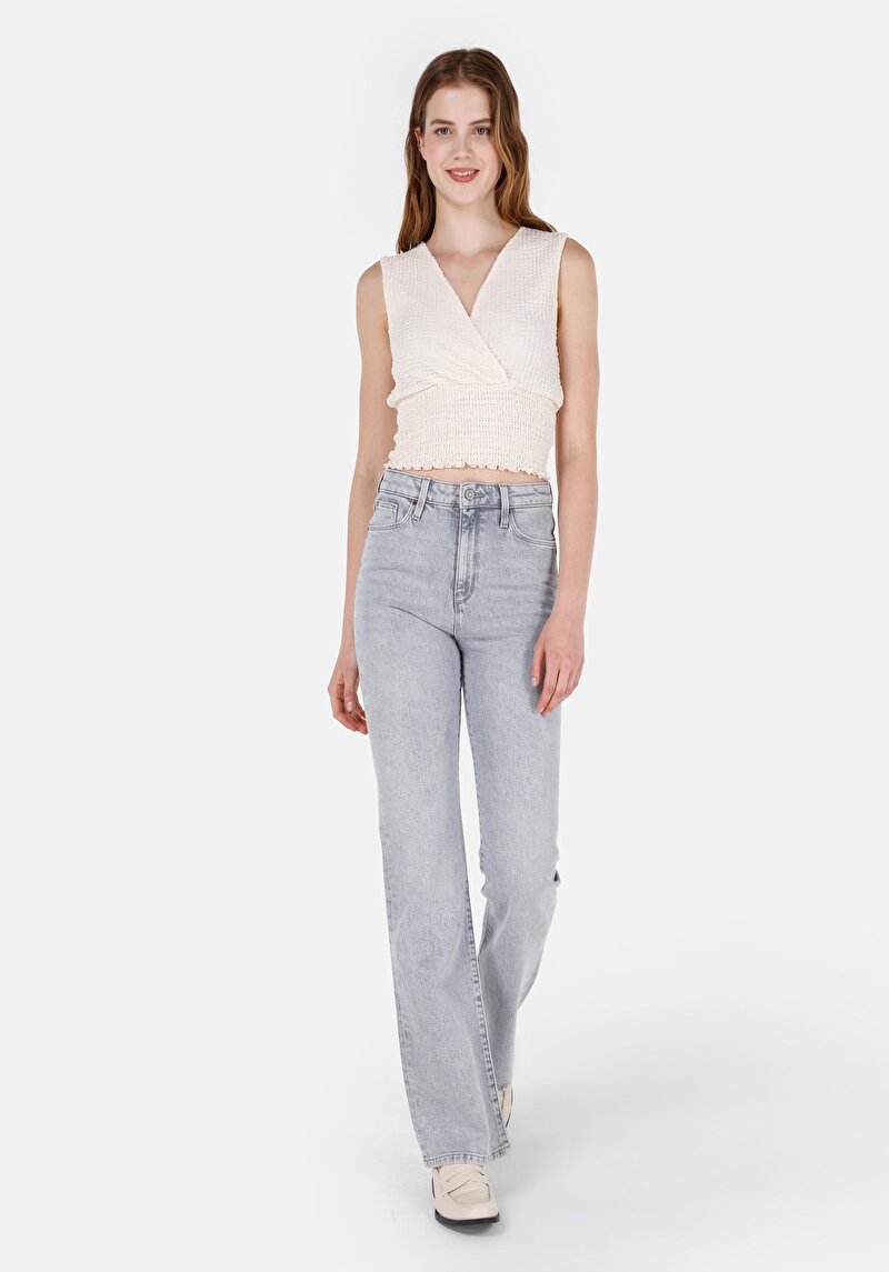 Regular Fit Kadın Denim Jean Pantolon