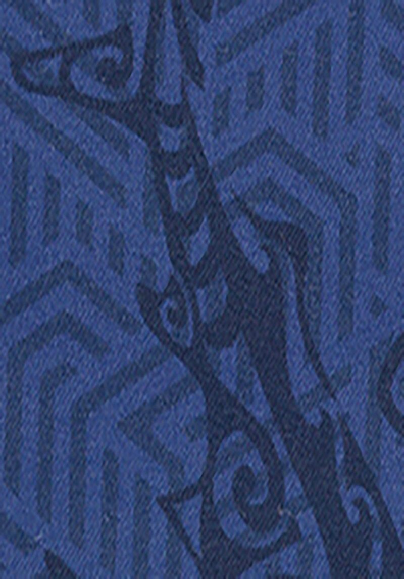 Regular Fit  Erkek Mavi Deniz Şortu