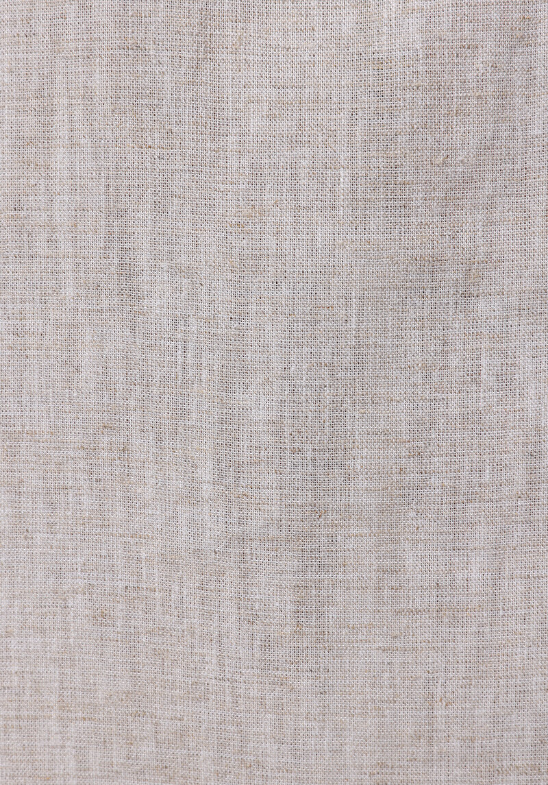 Regular Fit Dokuma Kadın Bej Elbise