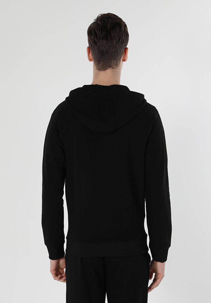 Slim Fit Erkek Siyah Ceket