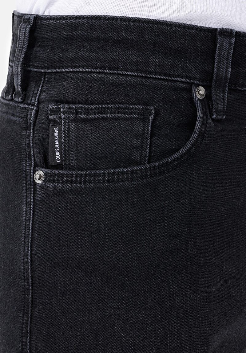 Slim Fit Düşük Bel Dar Paça Erkek Denim Jean Pantolon