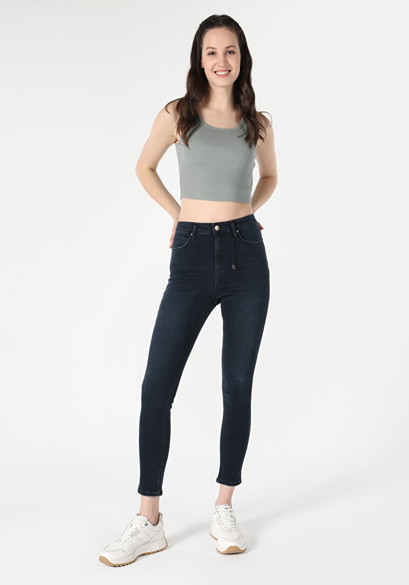 Skinny Fit Kadın Denim Jean Pantolon