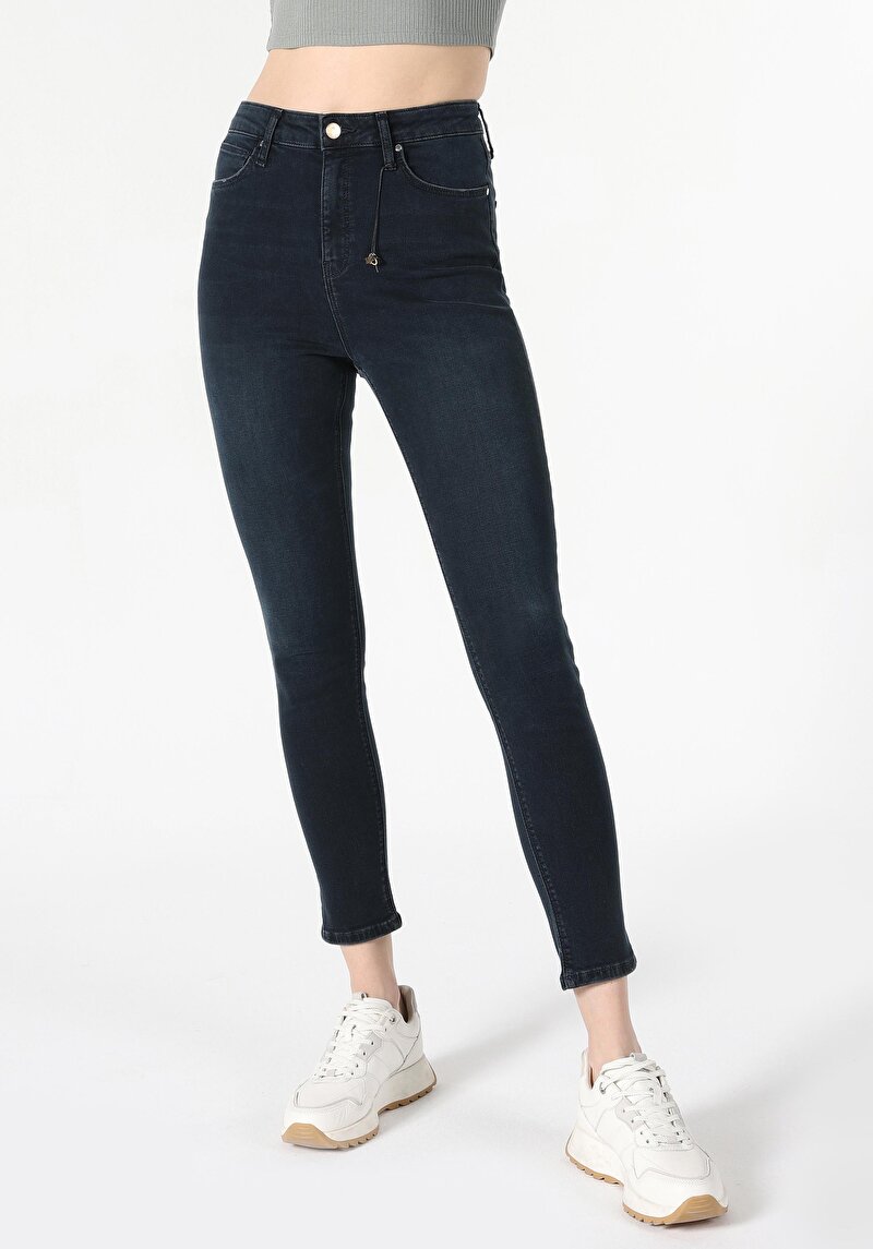 Skinny Fit Kadın Denim Jean Pantolon