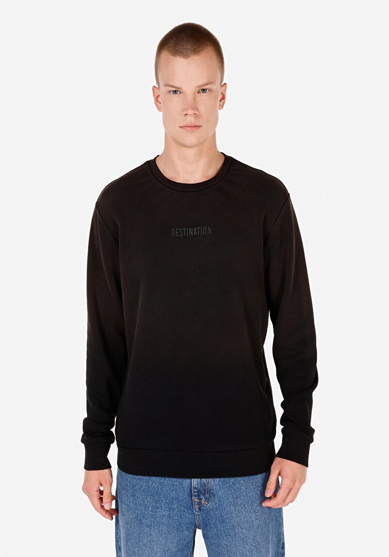 Regular Fit Erkek Antrasit Sweatshirt