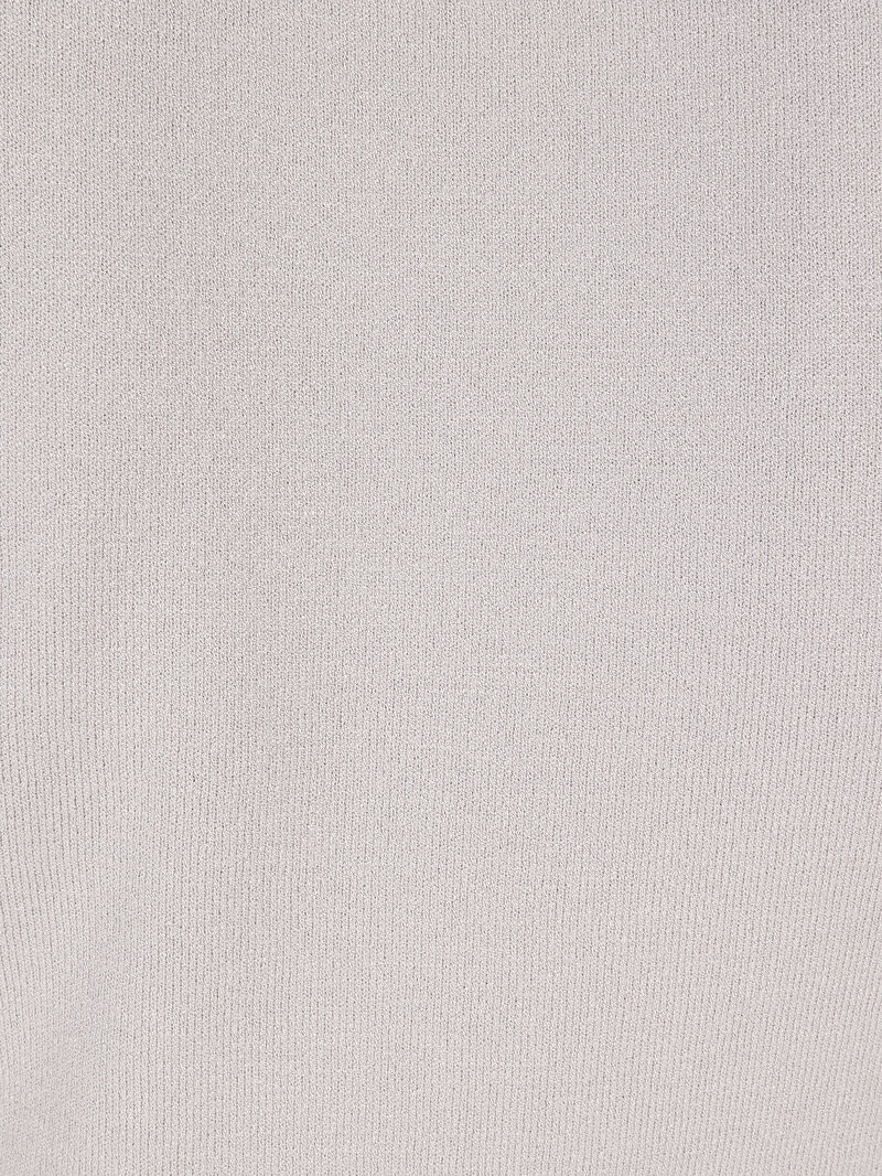 Slim Fit Balıkçı Yaka  Kadın Gri Kazak