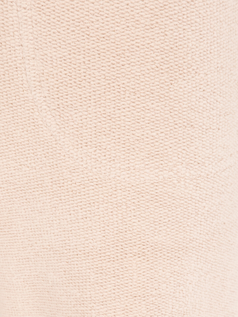 Regular Fit Orta Bel  Kadın Bej Eşofman Altı