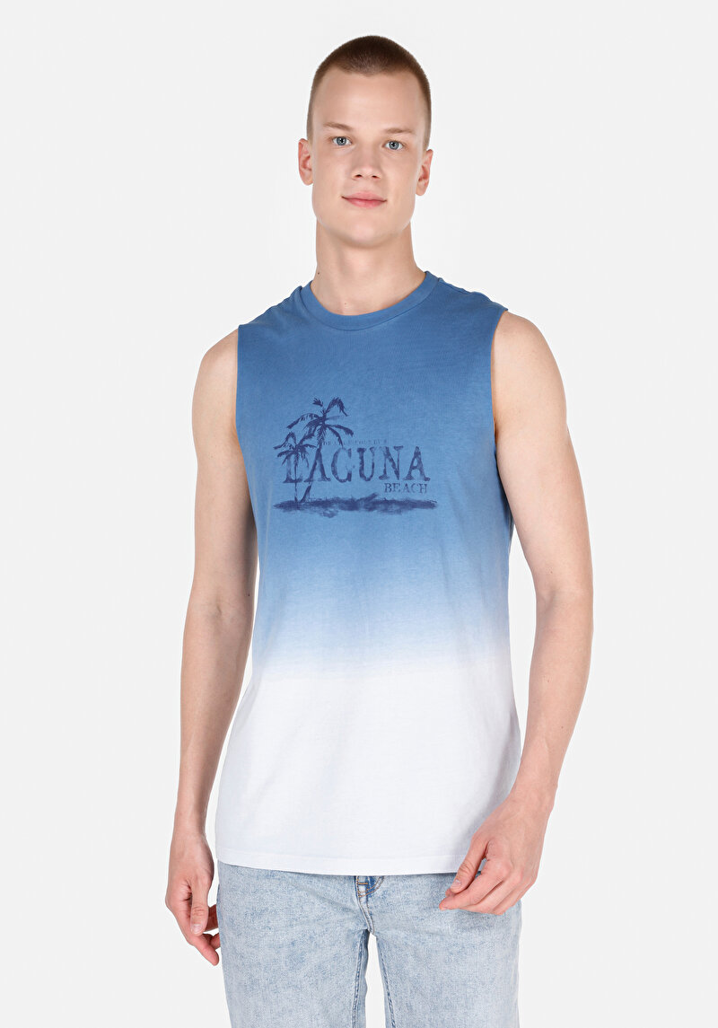 Regular Fit Erkek Beyaz Atlet