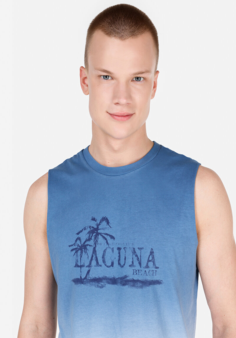 Regular Fit Erkek Beyaz Atlet