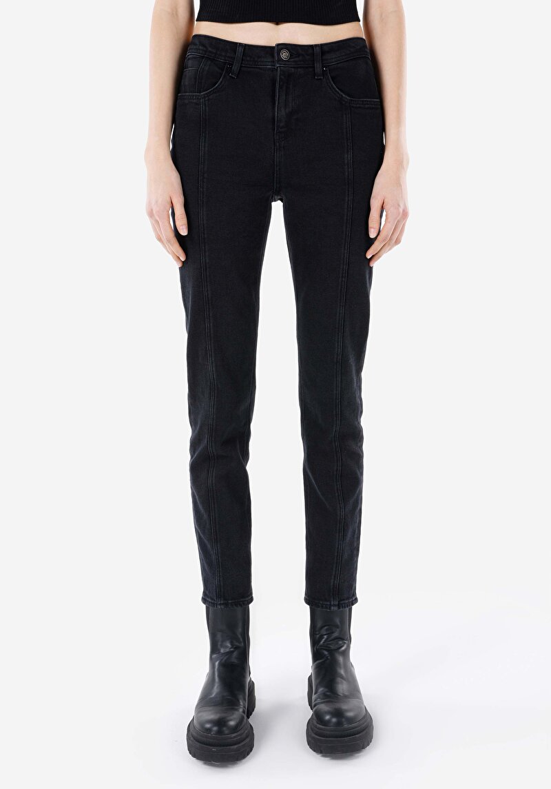 Slim Fit Kadın Denim Jean Pantolon