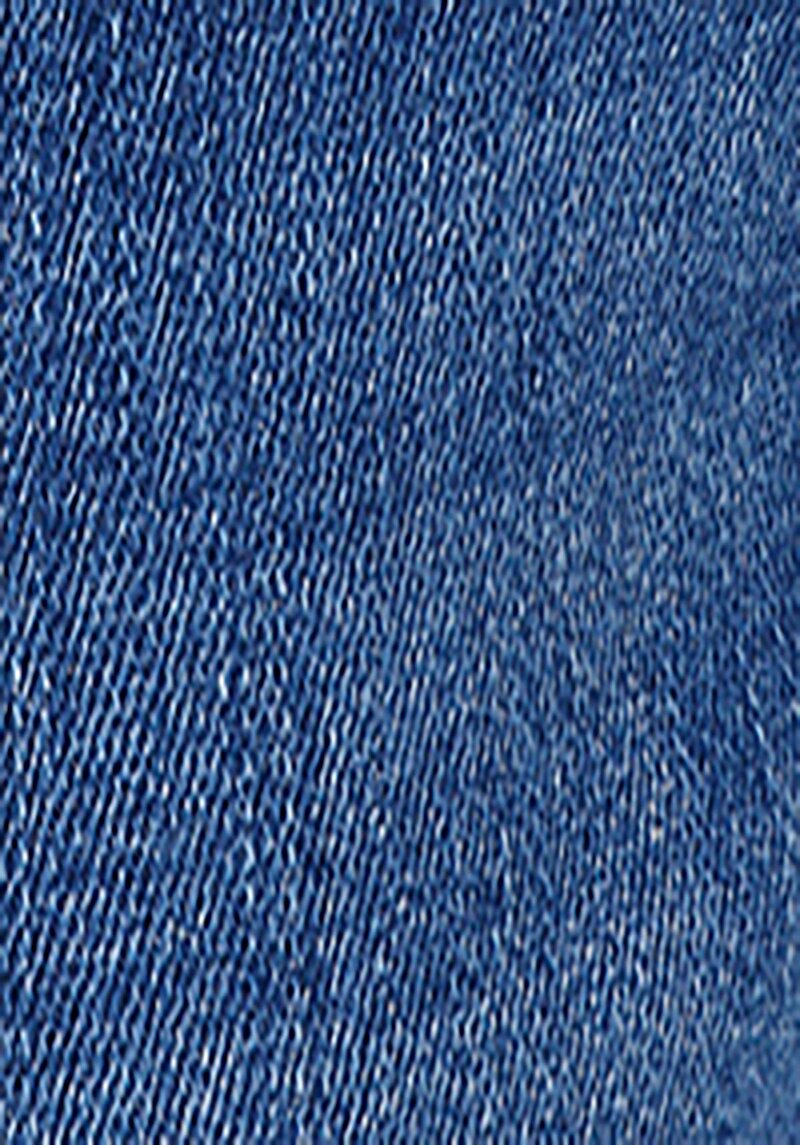 Skinny Fit Yüksek Bel Süper Dar Paça Kadın İndigo Jean Pantolon