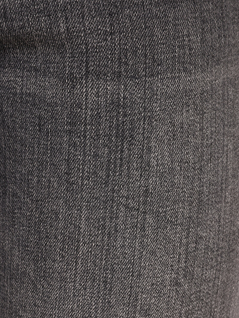 Slim Fit Düşük Bel Dar Paça Erkek Siyah Jean Pantolon