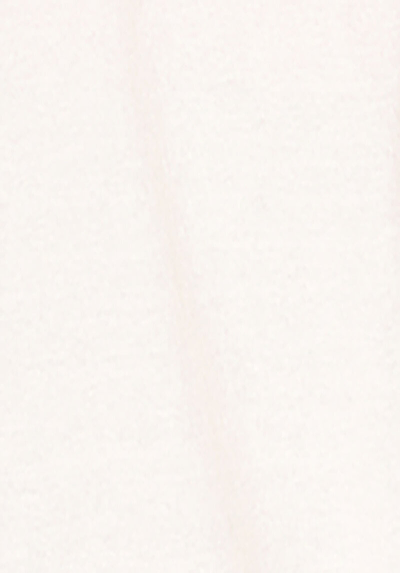 Regular Fit V Yaka Düz Kadın Ekru Kısa Kol Tişört