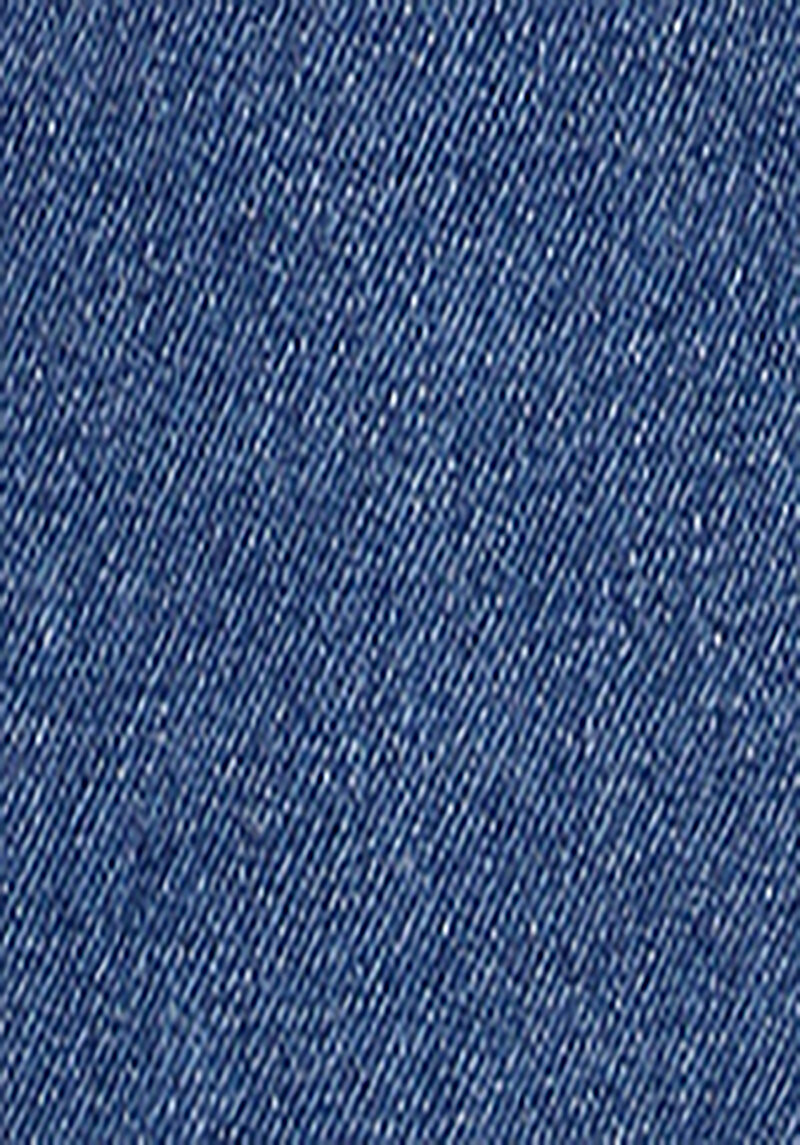 Slim Fit   Kadın İndigo Jean Şort