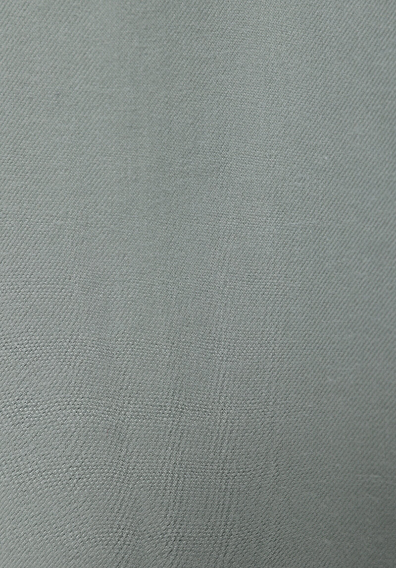 Regular Fit Shirt Neck Cepsiz Düz Kadın Yeşil Uzun Kol Gömlek