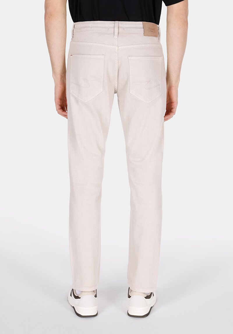 Straight Fit Düşük Bel Düz Paça Erkek İndigo Jean Pantolon