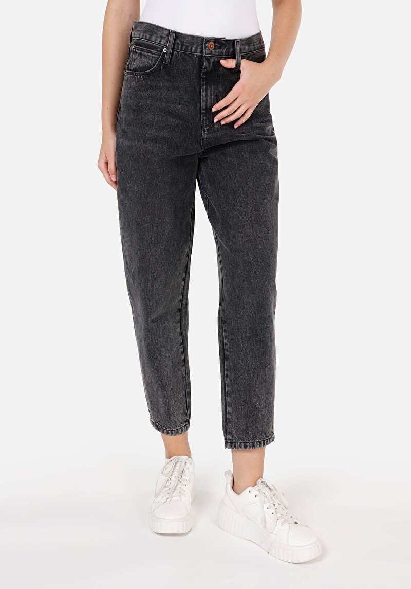 Balloon Fit Kadın Denim Jean Pantolon