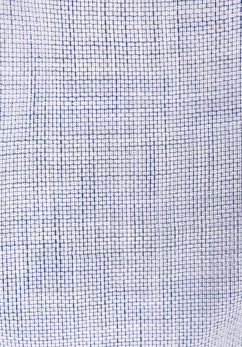 Regular Fit Shirt Neck Düz Erkek Mavi Uzun Kol Gömlek