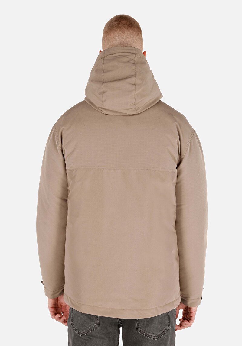 Regular Fit Erkek Bej Mont