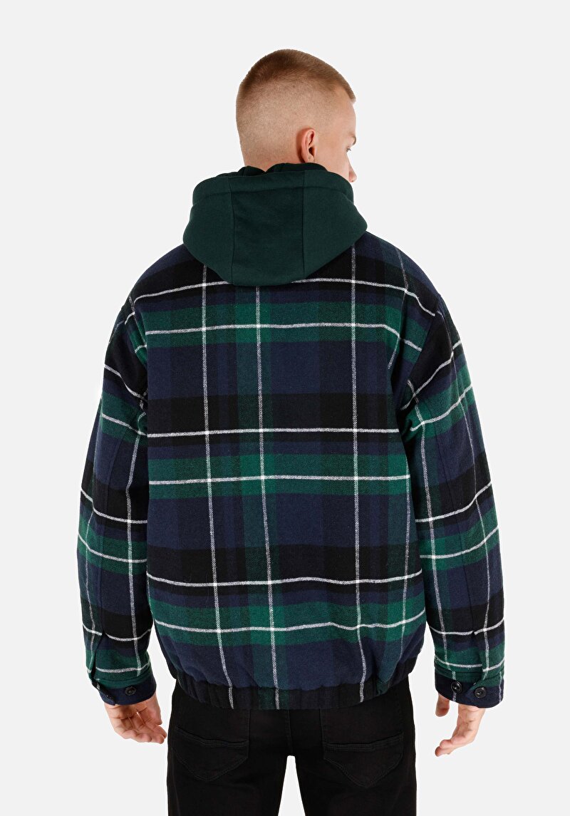 Slim Fit     Erkek Lacivert Mont