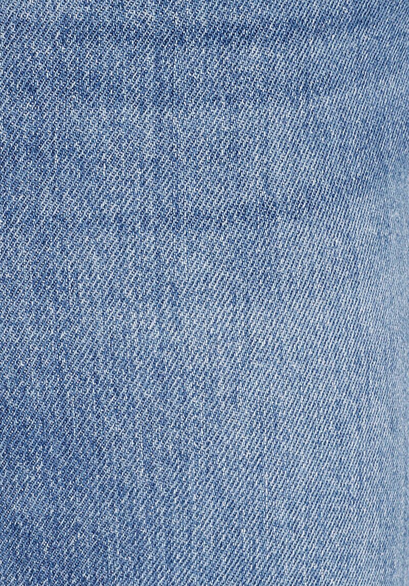 Straight Fit Kadın Mid İndigo Denim Jean Pantolon