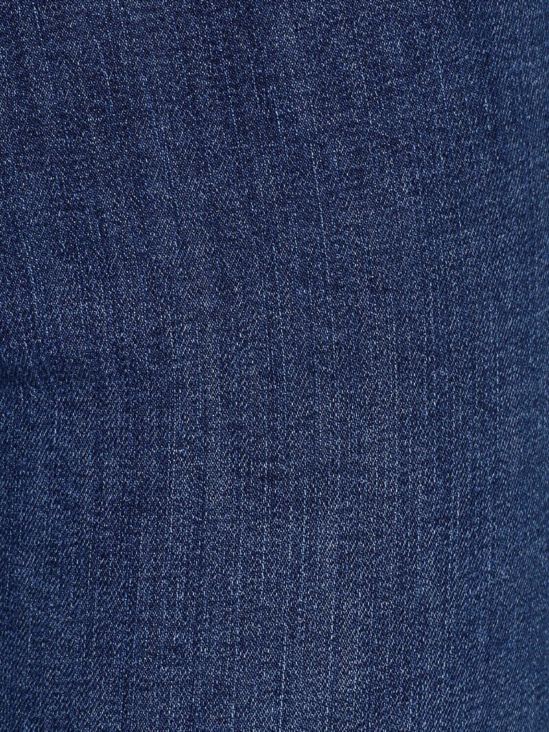 Skinny Fit Yüksel Bel Dar Paça Kadın İndigo Denim Jean Pantolon