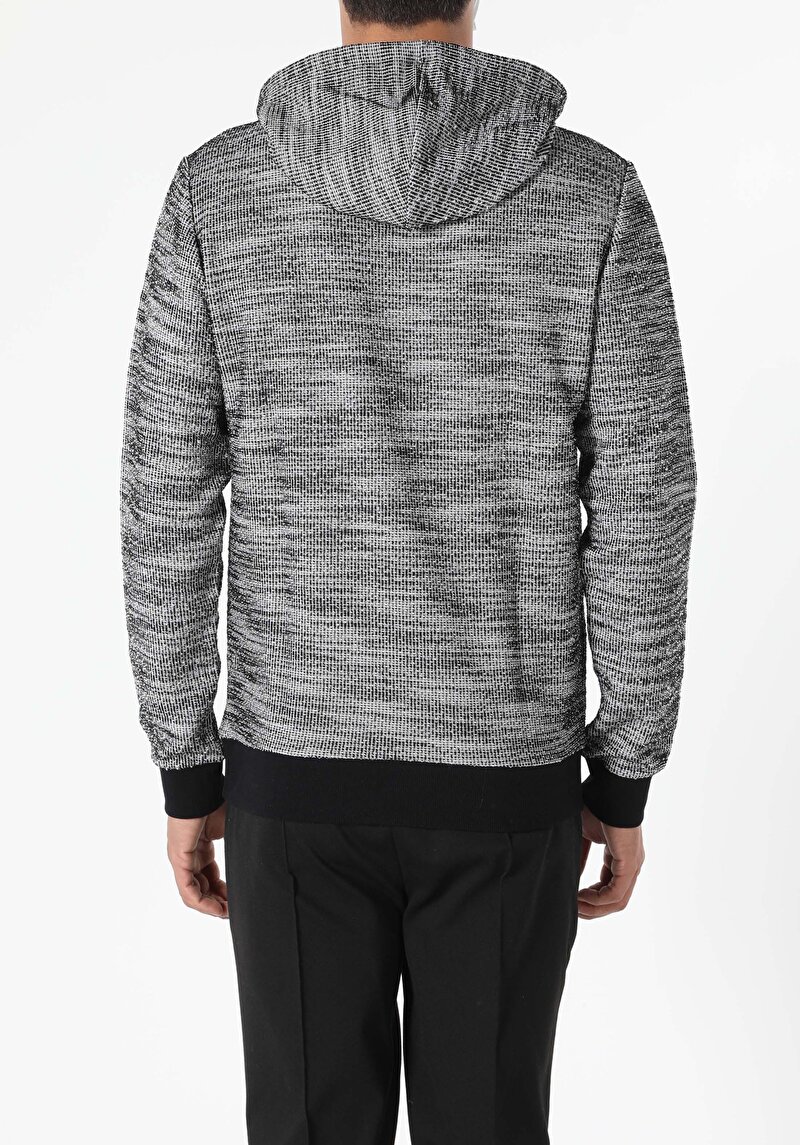 Regular Fit Erkek Gri Sweatshirt
