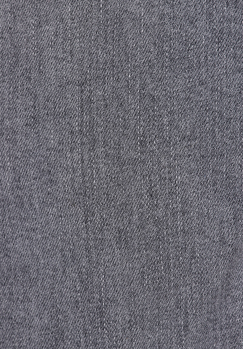 Slim Fit Erkek Gri Jean Pantolon