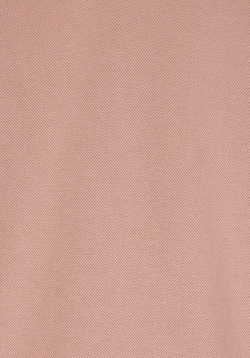 Regular Fit Polo Yaka Düz Erkek Pembe Cepsiz Kısa Kol Tişört