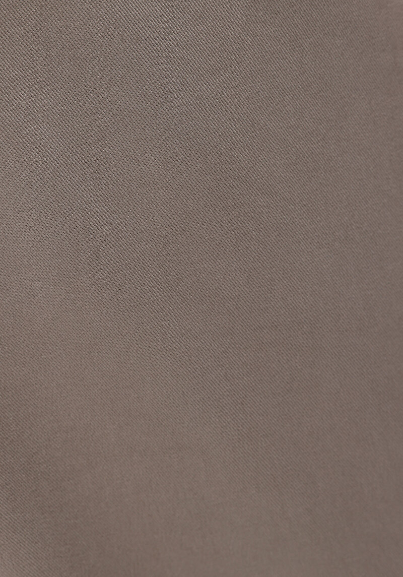 Regular Fit Orta Bel Düz Cepli Erkek Kahverengi Şort