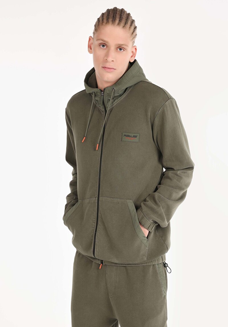 Regular Fit    Erkek Yeşil Ceket