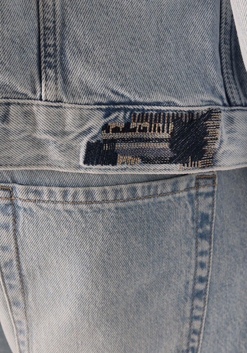 Regular Fit Düğmeli Astarsız  Erkek Açik Mavi Ceket