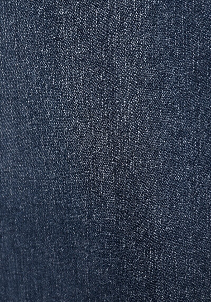 Straight Fit Erkek Over Dyed Denim Jean Fermuarlı Pantolon