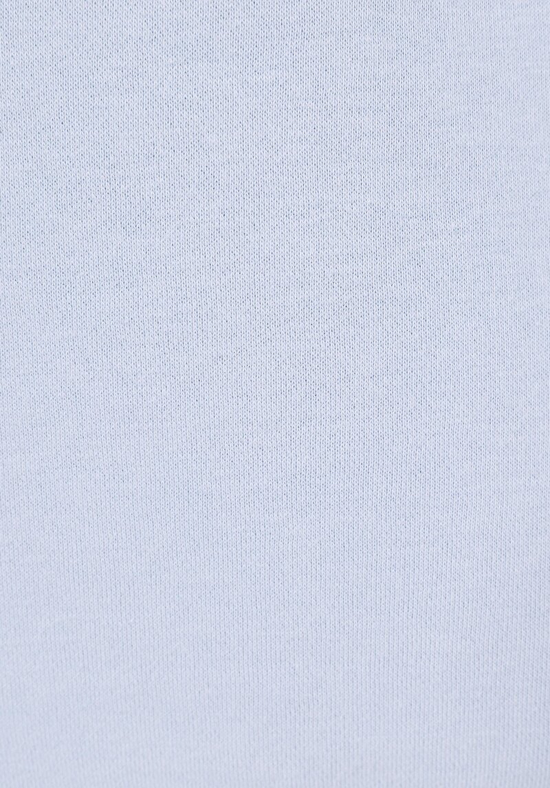 Regular Fit Kapüşonlu Baskılı Kadın Mavi Sweatshirt