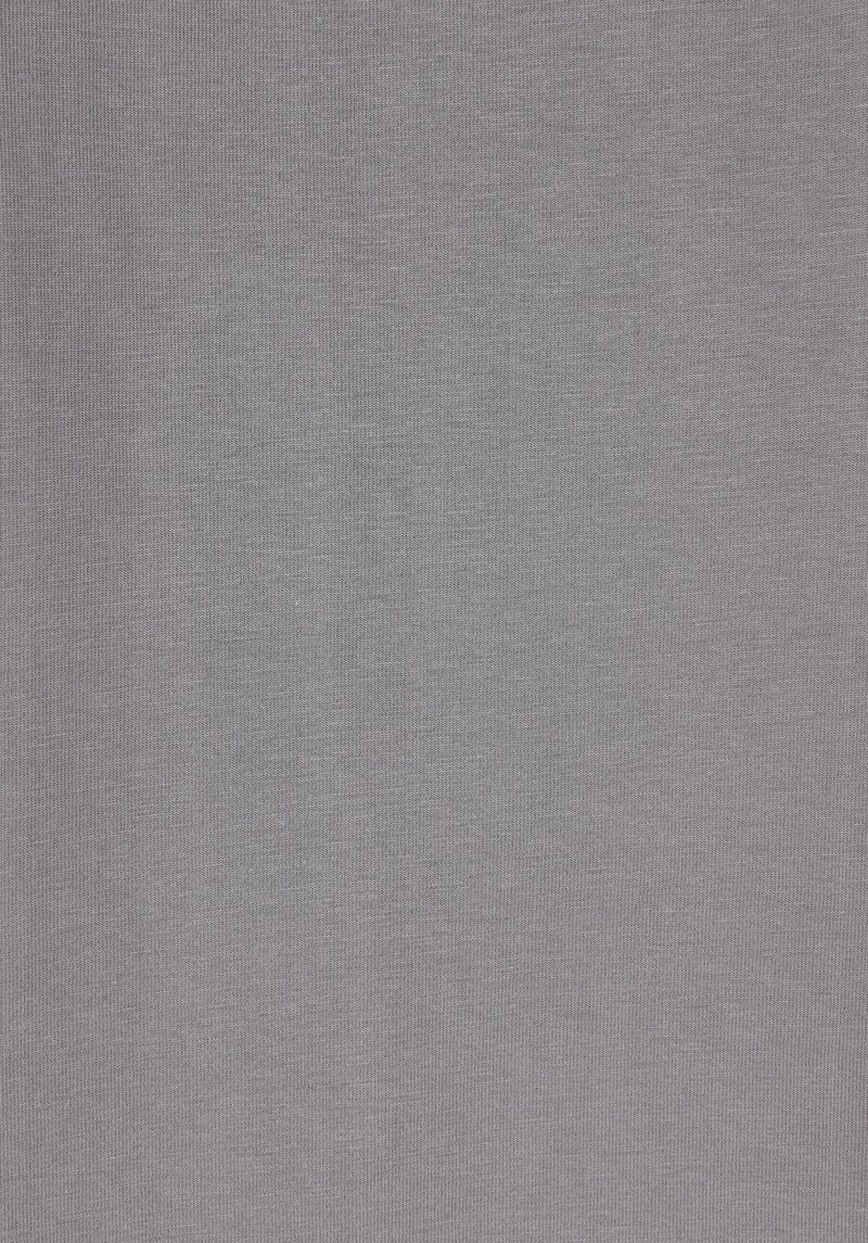 Comfort Fit Yuvarlak Yaka Düz Erkek Gri Kısa Kol Tişört