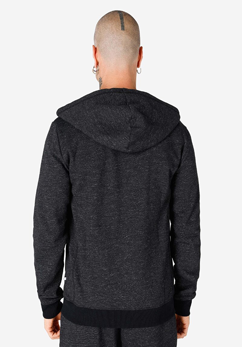 Slim Fit Erkek Antrasit Sweatshirt