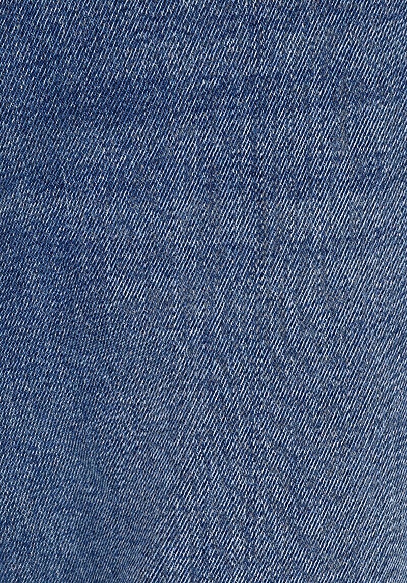 Straight Fit Düşük Bel Düz Paça Erkek Lacivert Jean Pantolon